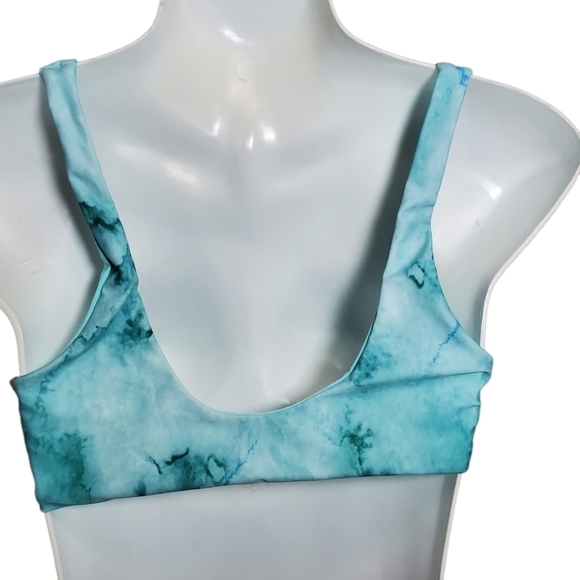 TIE DYE SWIM TOP M - Picture 2 of 5